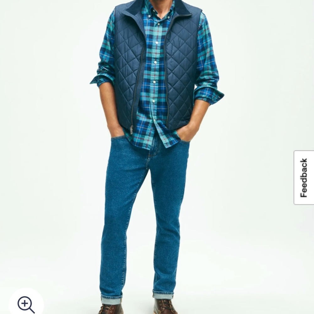 Brooks Brothers Diamond Quilted Vest